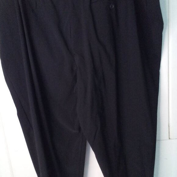 Jaclyn Smith Pants Women 24W Straight Casual Black - Picture 15 of 16